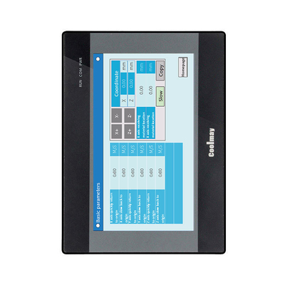 উচ্চ রেজোলিউশন 800x480 HMI PLC অল ইন ওয়ান 32bit CPU 408MHz টাচ স্ক্রিন কন্ট্রোলার